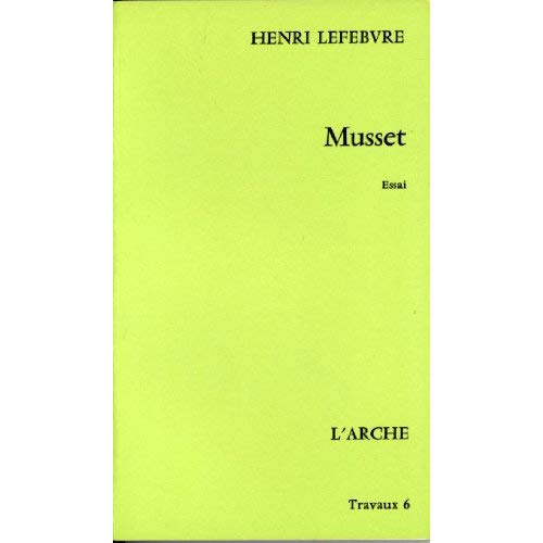 Emprunter MUSSET livre