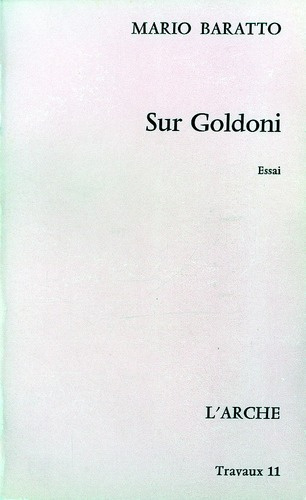 Emprunter SUR GOLDONI livre