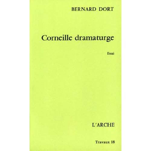 Emprunter Corneille dramaturge livre