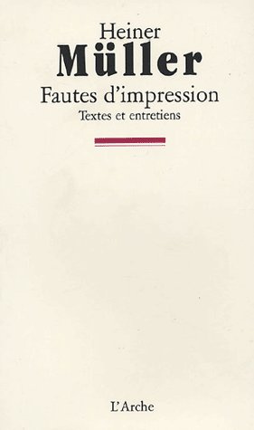 Emprunter Fautes d'impression livre