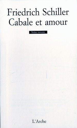 Emprunter Cabale et amour livre