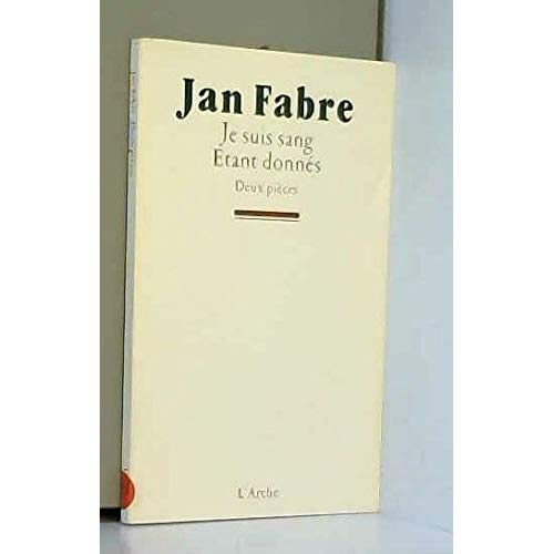 Emprunter JE SUIS SANG ETANT DONNES livre