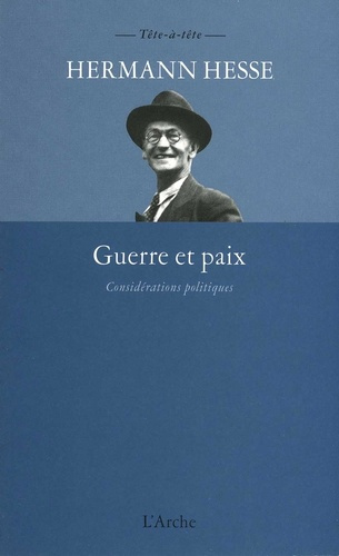 Emprunter Guerre et paix : considérations politiques livre