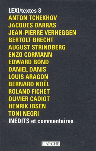 Emprunter LEXI/textes 8 Inédits et commentaires livre