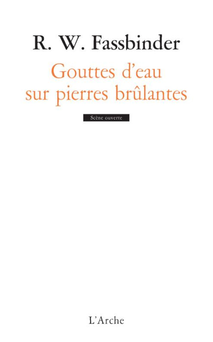 Emprunter Gouttes d'eau sur pierre brûlante. Une comédie à fin pseudo-tragique livre