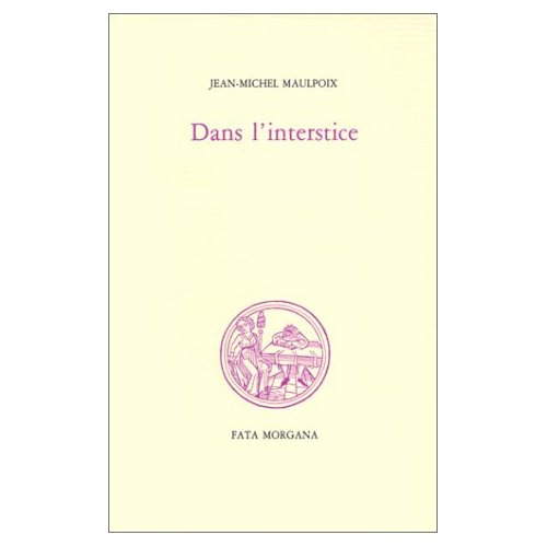 Emprunter Dans l'interstice livre