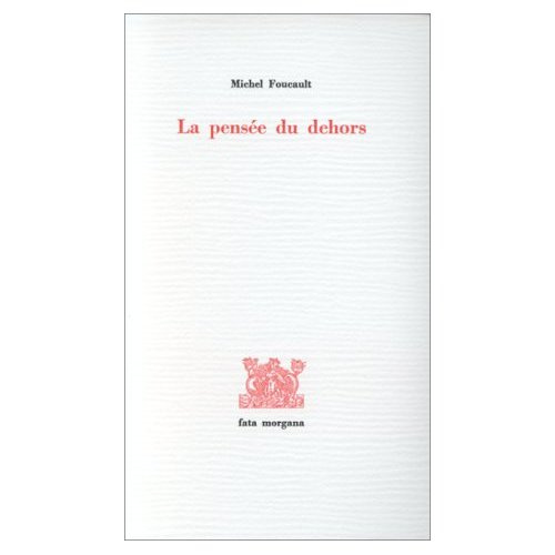 Emprunter La pensée du dehors livre