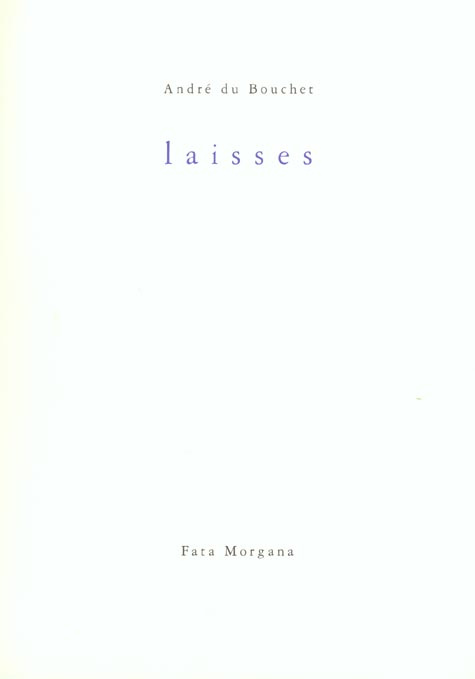 Emprunter Laisses livre