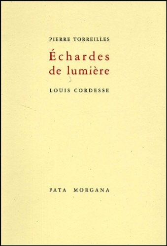 Emprunter Echardes de lumière livre