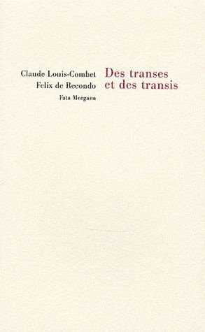Emprunter Des transes et des transis livre
