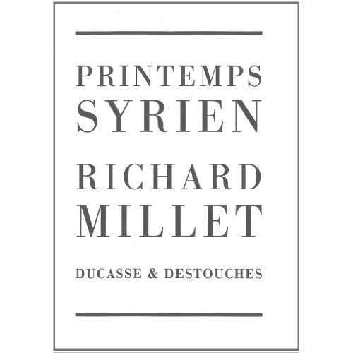 Emprunter Printemps syrien livre