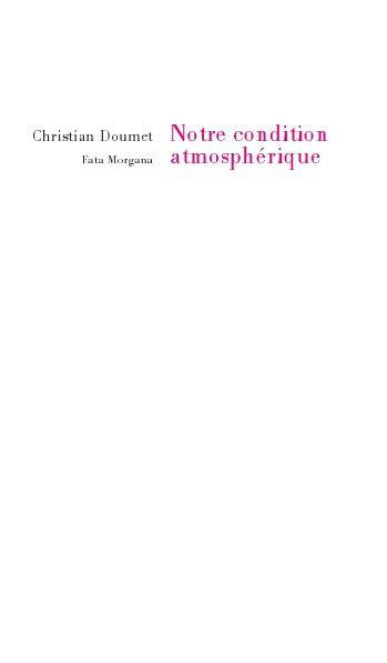 Emprunter Notre condition atmosphérique livre