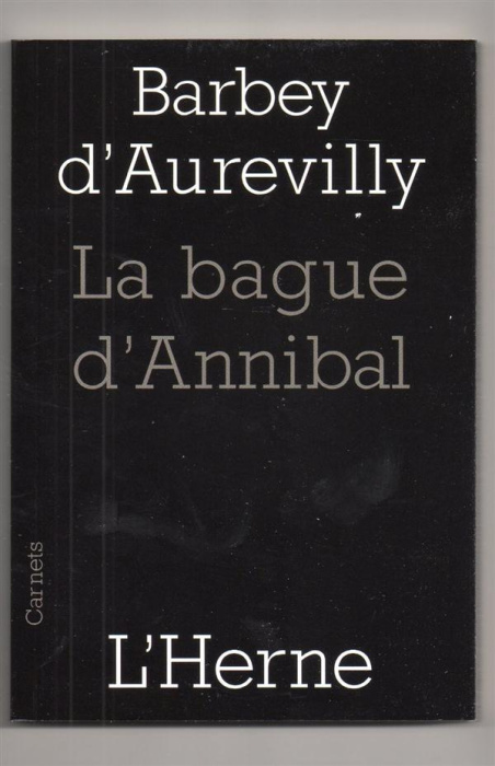 Emprunter La bague d'Annibal livre