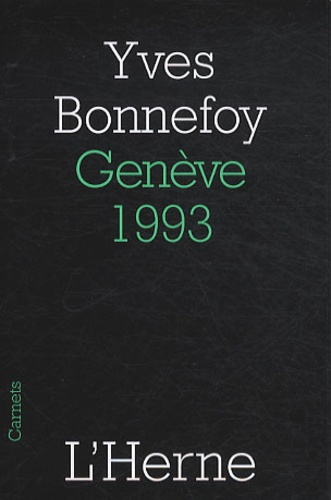 Emprunter Genève, 1993 livre