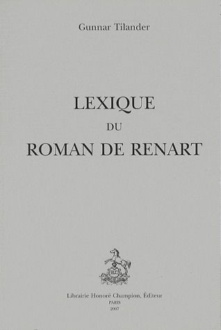 Emprunter LEXIQUE DU ROMAN DE RENARD livre