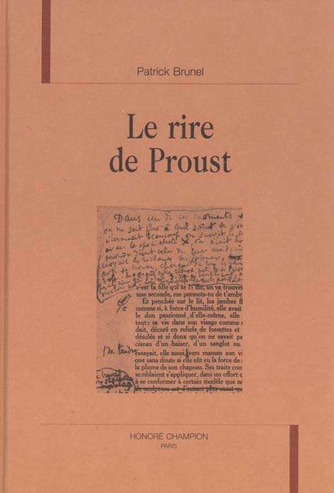 Emprunter LE RIRE DE PROUST. livre