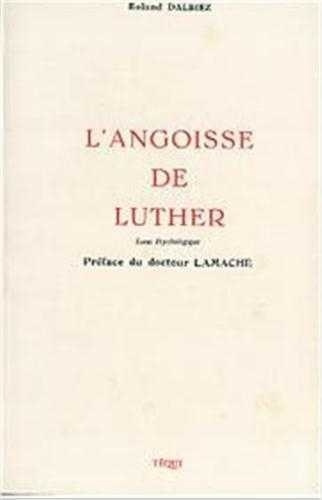Emprunter Angoisse de Luther livre