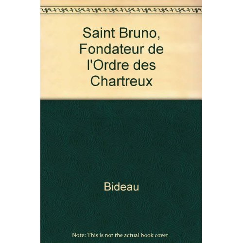 Emprunter Saint Bruno, fondateur de l'ordre des Chartreux livre