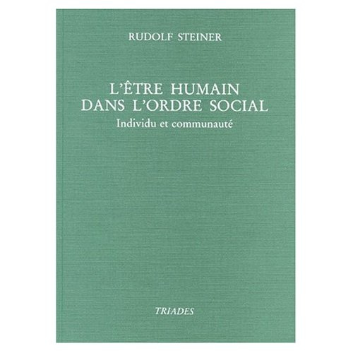 Emprunter L'être humain dans l'ordre social. Individu et communauté livre