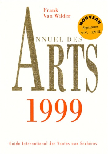 Emprunter ANNUEL DES ARTS 1999 livre
