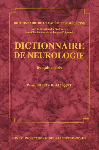 Emprunter DICTIONNAIRE DE NEUROLOGIE (FRANCAIS-ANGLAIS) livre