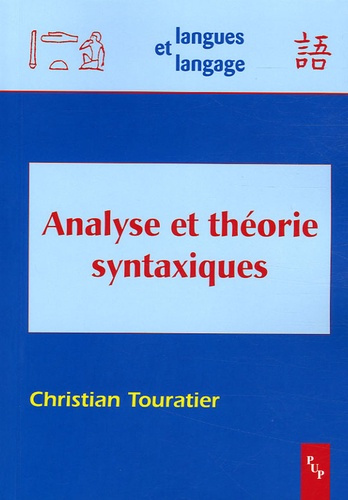 Emprunter Analyse et théorie syntaxiques livre