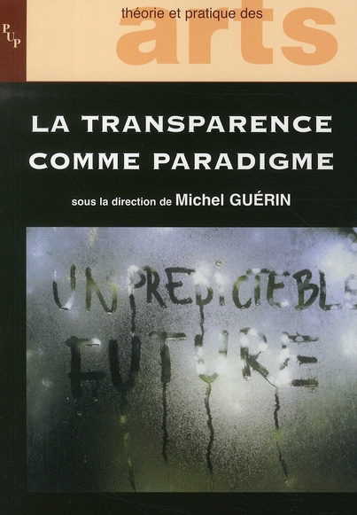 Emprunter La transparence comme paradigme livre