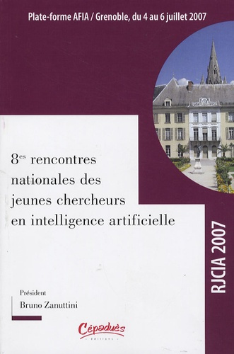Emprunter RJCIA 2007 8E RENCONTRES NAT. JEUNES CHERCHEURS EN I.A. livre