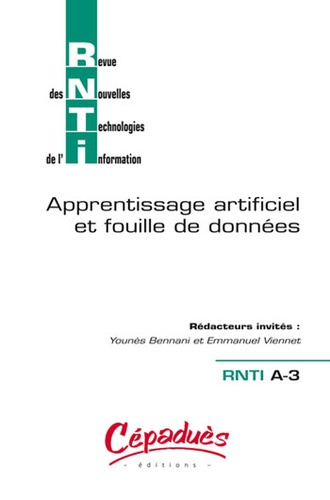 Emprunter RNTI A3 APPRENTISSAGE ARTIFICIEL ET FOUILLE DE DONNEES livre