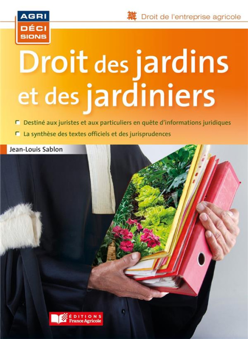 Emprunter Droit des jardins et des jardiniers livre
