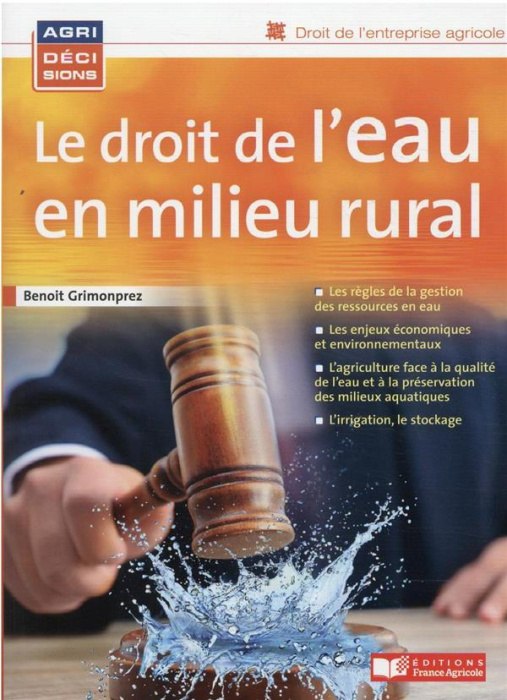 Emprunter Le droit de l'eau en milieu rural livre