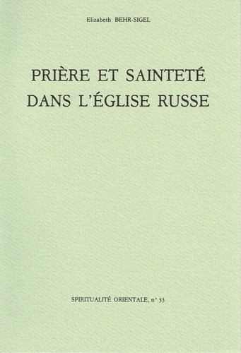 Emprunter Prière et sainteté dans l'Église russe livre