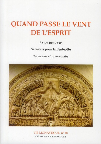 Emprunter Quand passe le vent de l'esprit. Saint Bernard : Sermons pour la Pentecôte livre