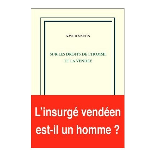 Emprunter Sur les droits de l'homme et la Vendée livre