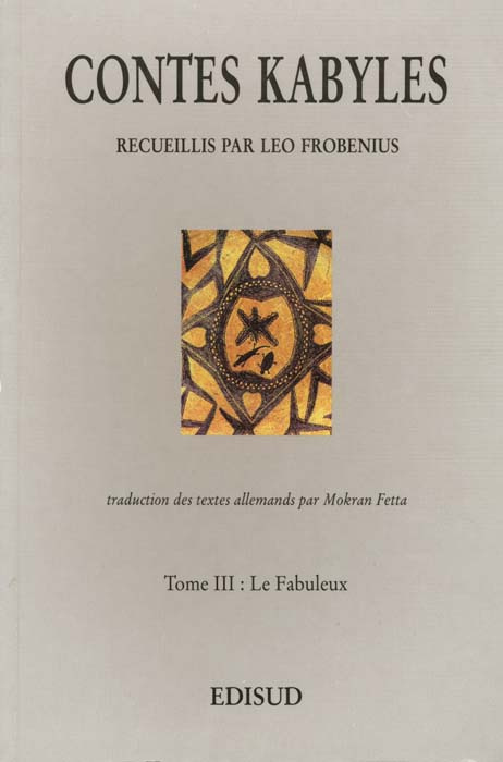 Emprunter CONTES KABYLES N.3 LE FABULEUX livre