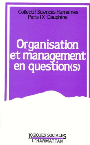 Emprunter Organisation et management en question(s) livre