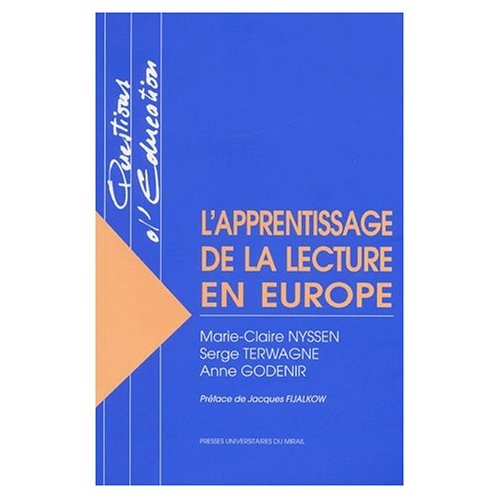 Emprunter L'apprentissage de la lecture en Europe livre