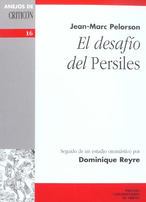 Emprunter El desafio del Persiles livre