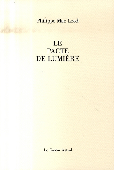 Emprunter Le pacte de lumière livre