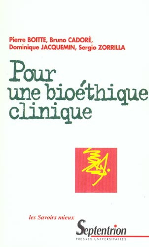 Emprunter Pour une bioéthique clinique livre