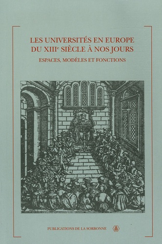 Emprunter UNIVERSITES EN EUROPE DU XIIIE SIECLE A NOS JOURS livre