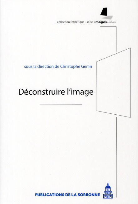 Emprunter DECONSTRUIRE L IMAGE livre