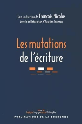 Emprunter MUTATIONS DE L ECRITURE livre