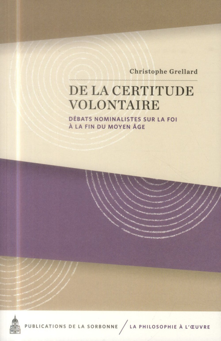 Emprunter DE LA CERTITUDE VOLONTAIRE livre