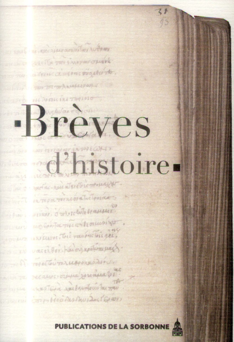 Emprunter BREVES D HISTOIRE livre