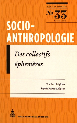 Emprunter SOCIO ANTHROPOLOGIE 33 livre