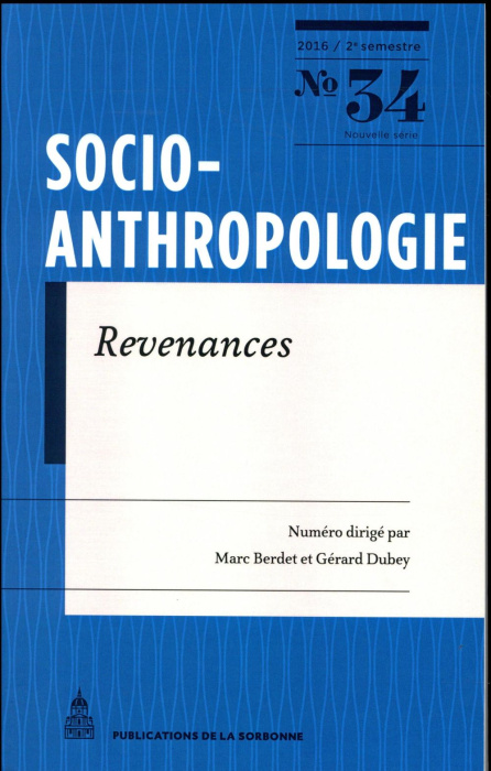 Emprunter SOCIO ANTHROPOLOGIE N 34 livre