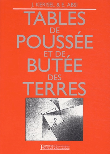 Emprunter Tables de poussée et de butée des terres livre