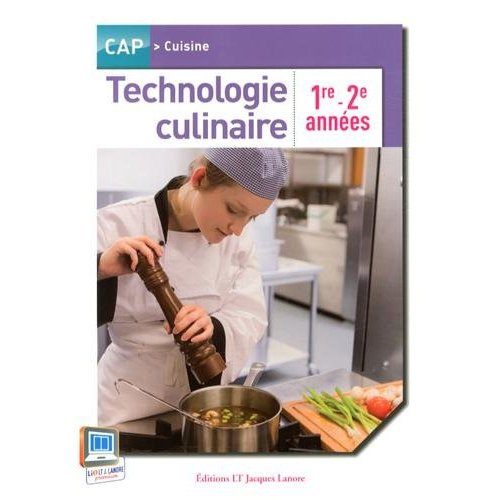 Emprunter Technologie culinaire CAP 1re - 2e années livre