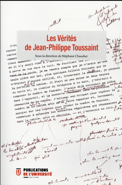 Emprunter Les Vérités de Jean-Philippe Toussaint livre